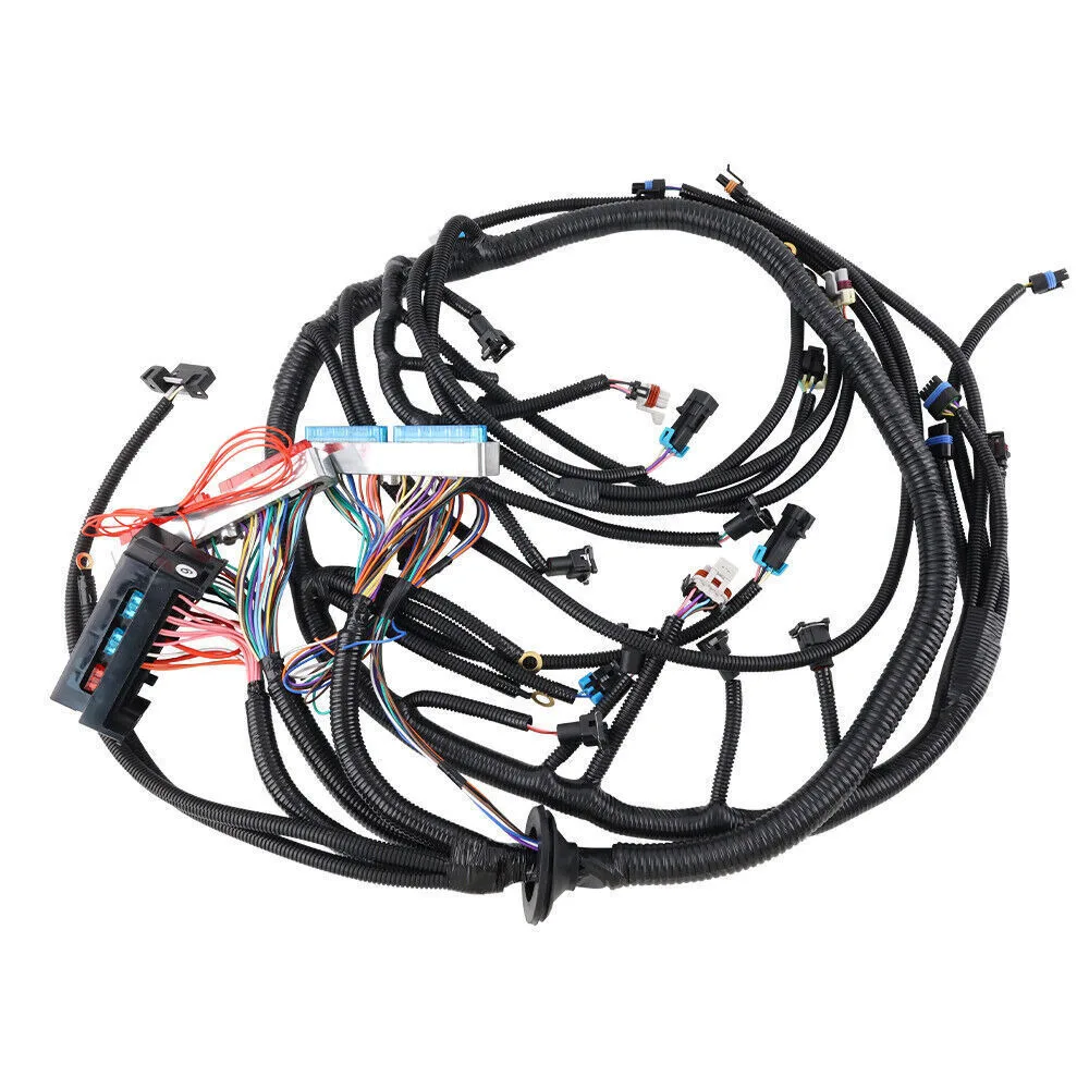Detalle de las conexiones del cableado para motor LS