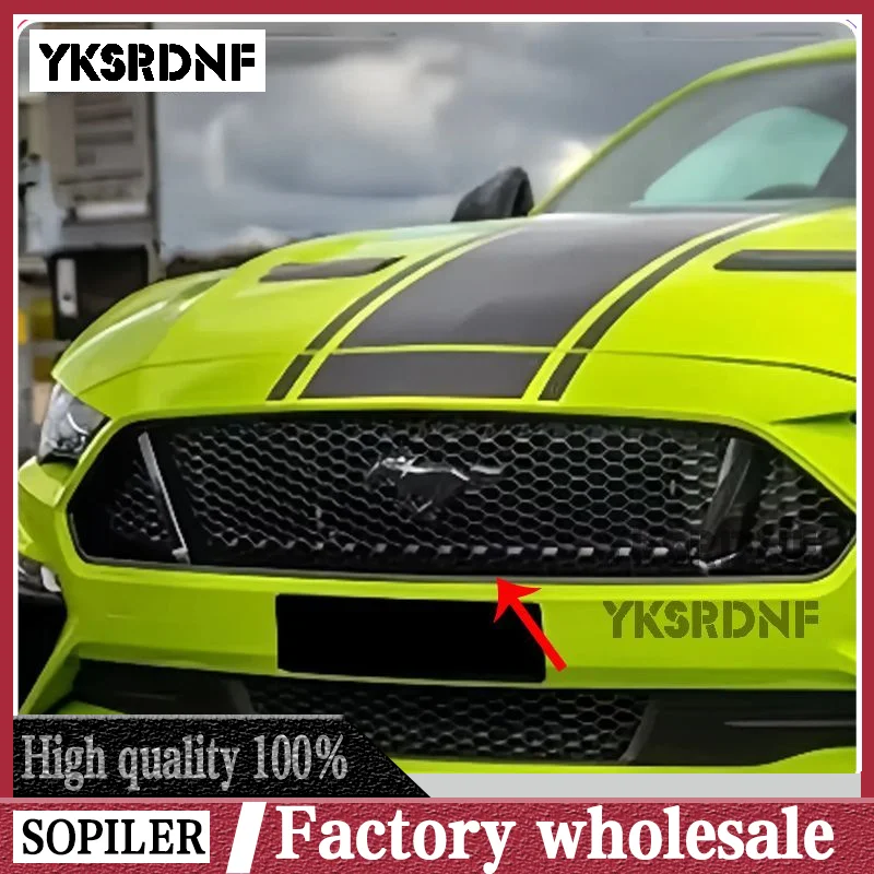 Parrilla deportiva de ABS negra mate para Ford Mustang GT 2018-2021