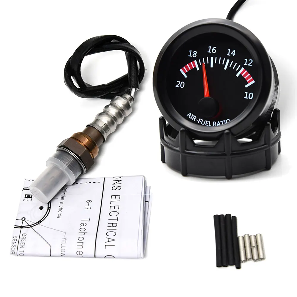 Reloj AFR 52 mm con sonda lambda universal para coche 12 V - imagen 2