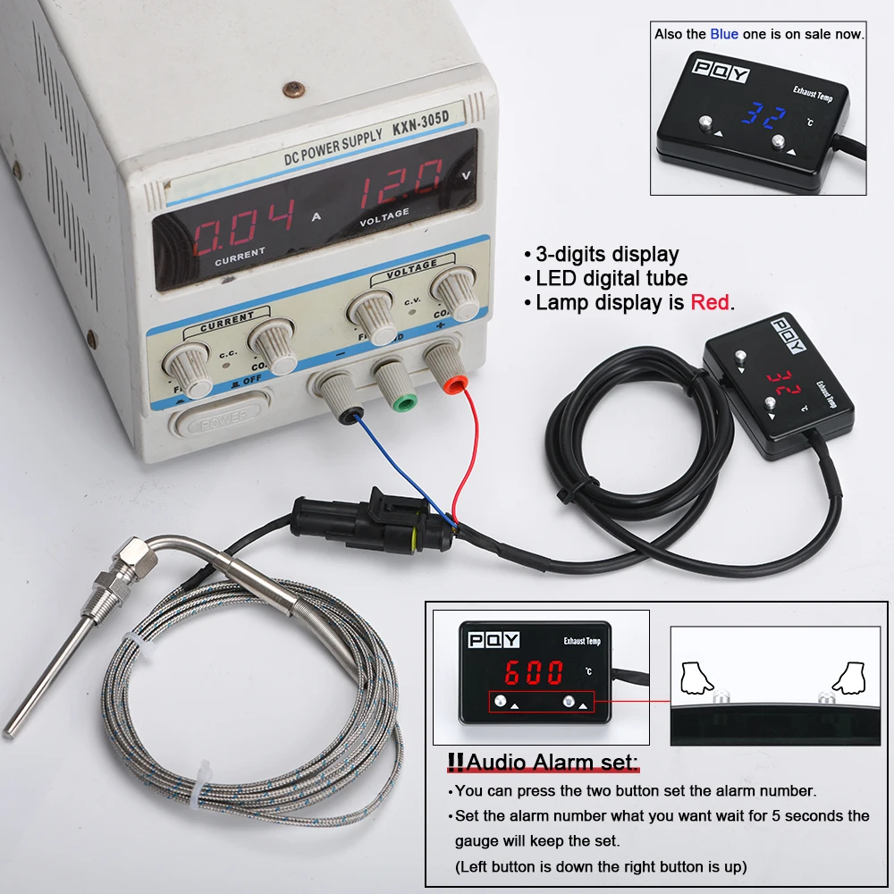 Sensor EGT para Toyota Hilux y Nissan Patrol turbo - imagen 5