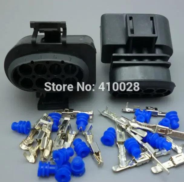 Shhworldsea Conector electrico para VW hembra y macho - enchufe de coche - imagen 3