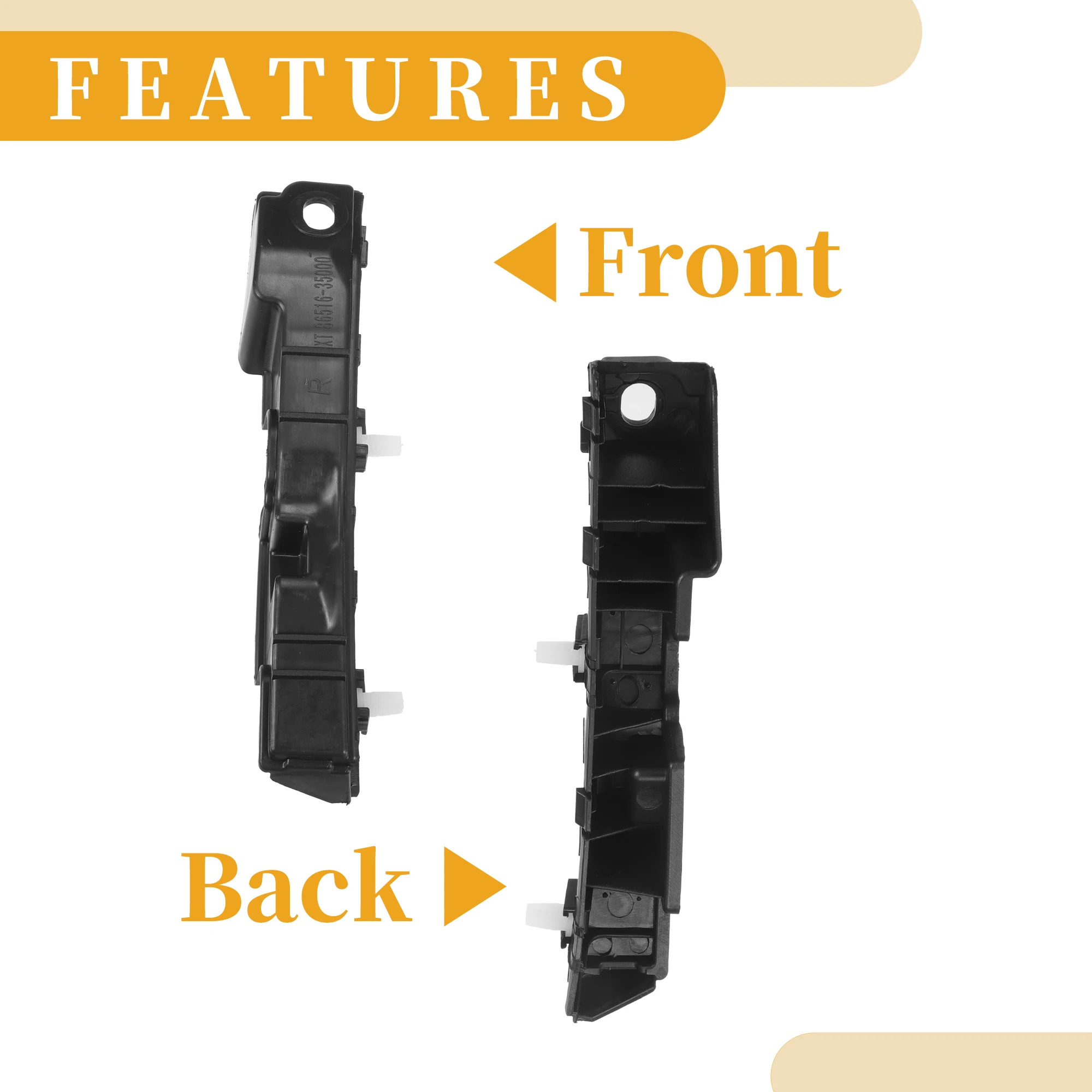 UXCELL Soporte paragolpes delantero derecho – Hyundai Sonata - imagen 4