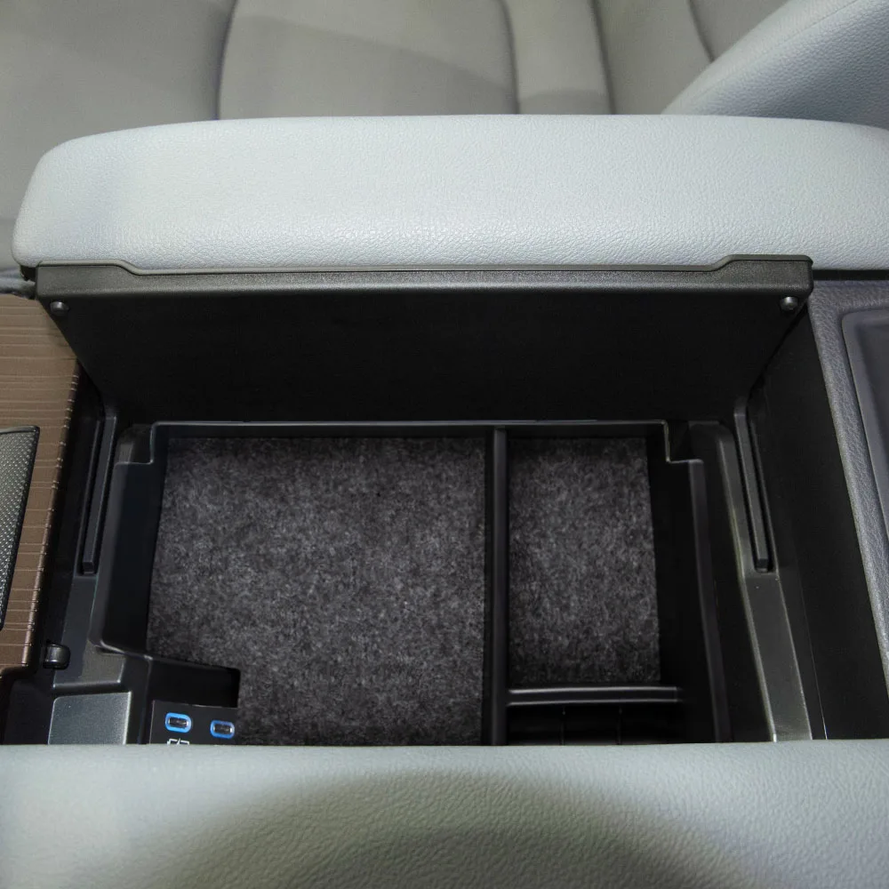 Organizador de consola central flocado para Toyota Sienna 2021+ - imagen 4