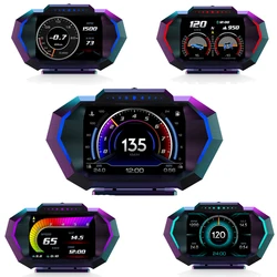 Cuadro instrumentos digital OBD2 GPS HUD velocímetro multifunción