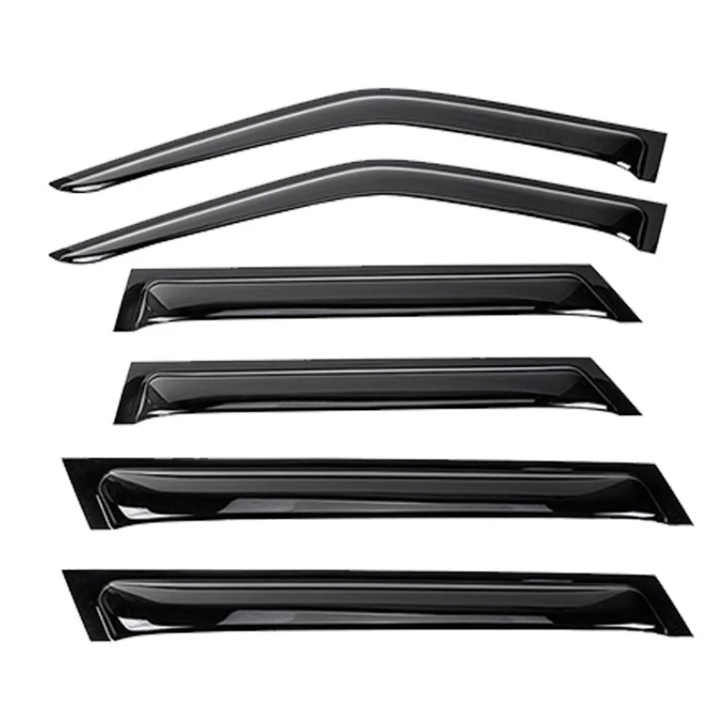 Deflectores de ventanilla para Tank 700, negro brillante