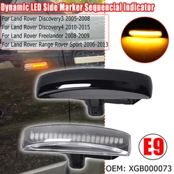 Intermitente LED dinámico lateral para Land Rover LR3 LR4 Freelander 2