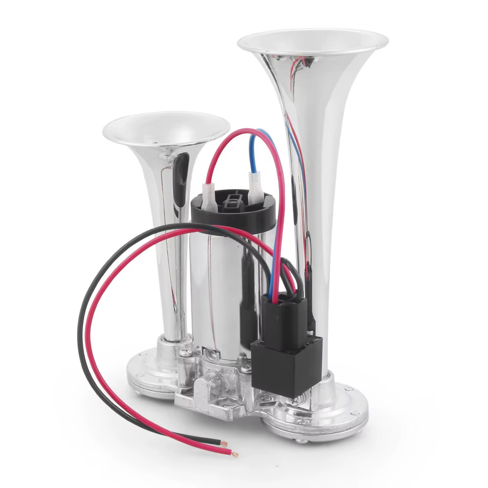 Bocina de aire eléctrica doble de 12 V con compresor para coche y camión - imagen 2