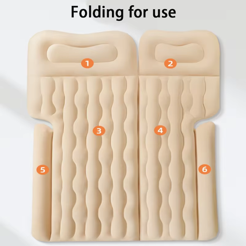 Colchón hinchable para coche plegable para viajar y acampar - imagen 5
