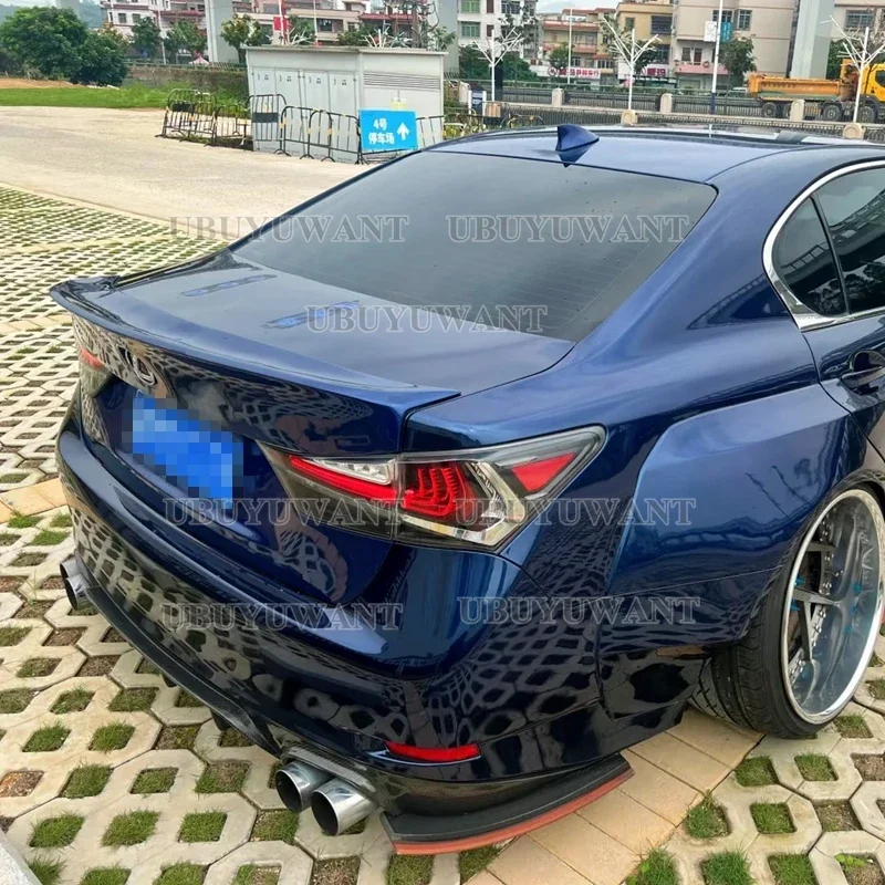 Alerón trasero de fibra de carbono para Lexus GS300/350/450 (2013-2016) - imagen 3