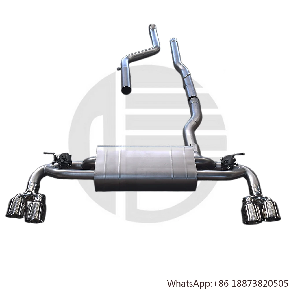Escape catback BMW 630i G32 2018-2021 acero inoxidable