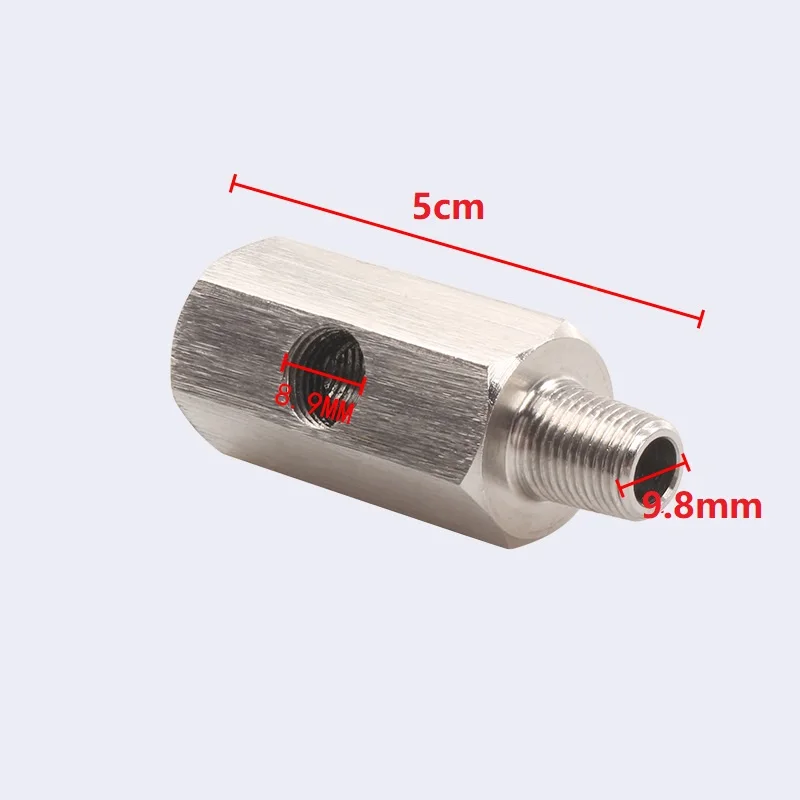 Sensor de presión de aceite 1/8 NPT con adaptador en T - imagen 4
