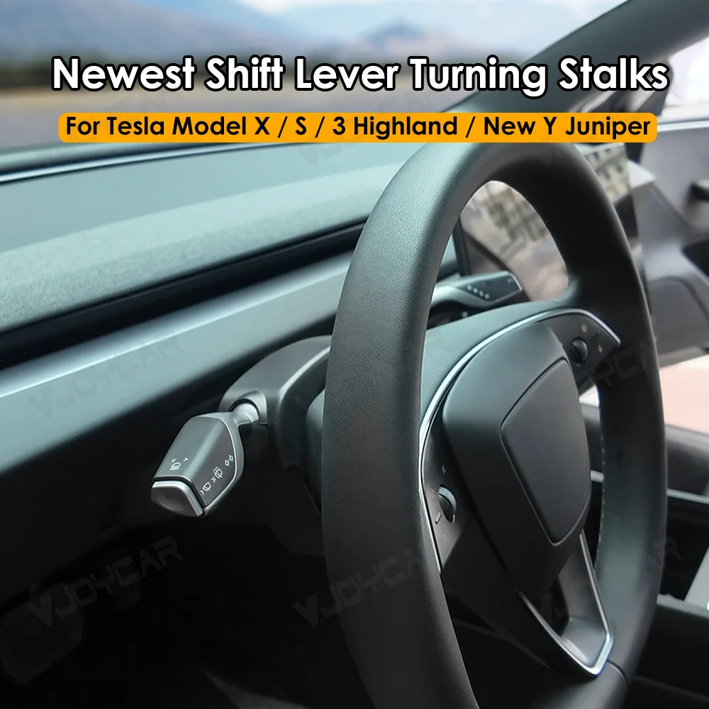 Palanca de intermitentes Vjoycar para Tesla Model 3, S y X - imagen 2