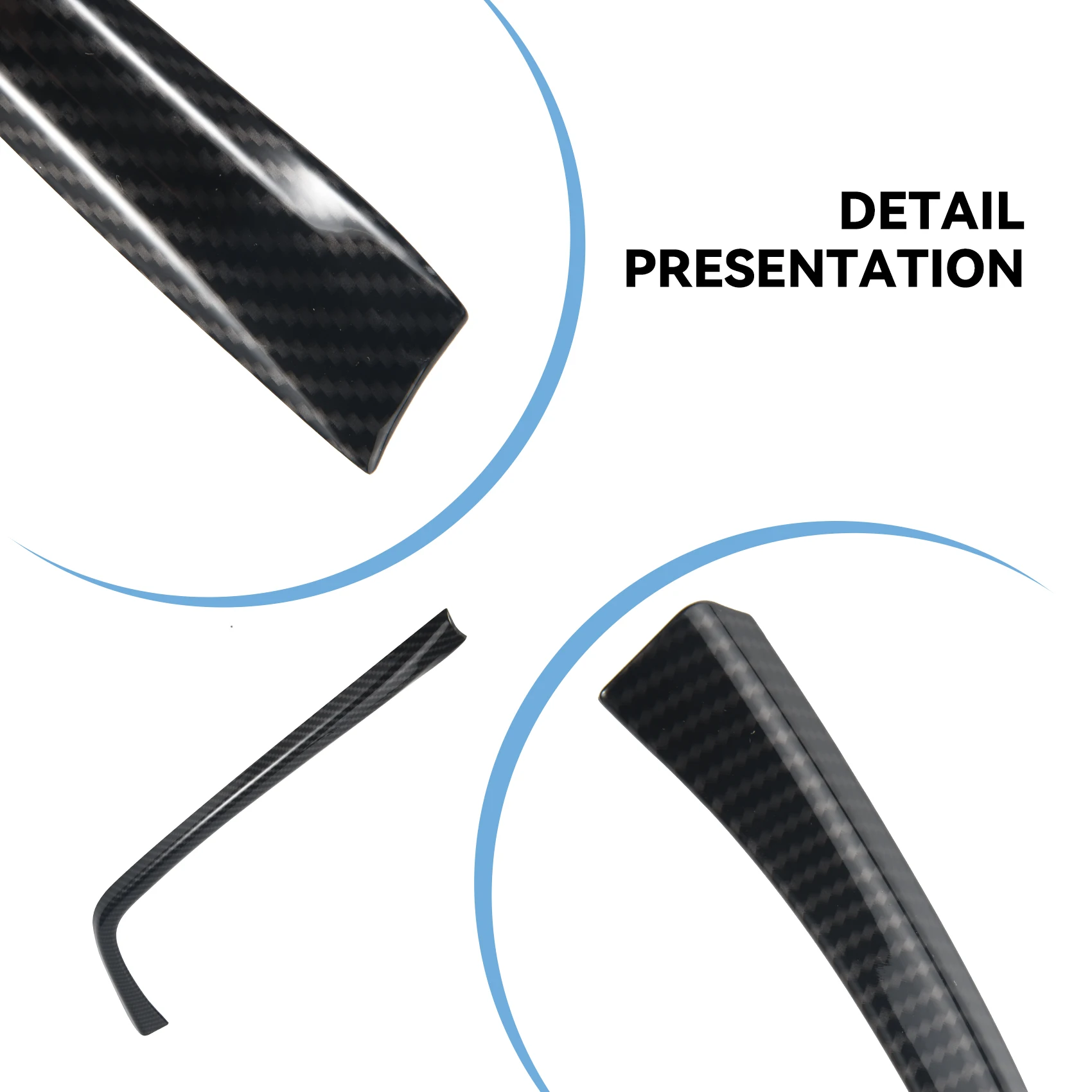 Panel de cambio de marchas de fibra de carbono para BMW 3 4 Series - imagen 3