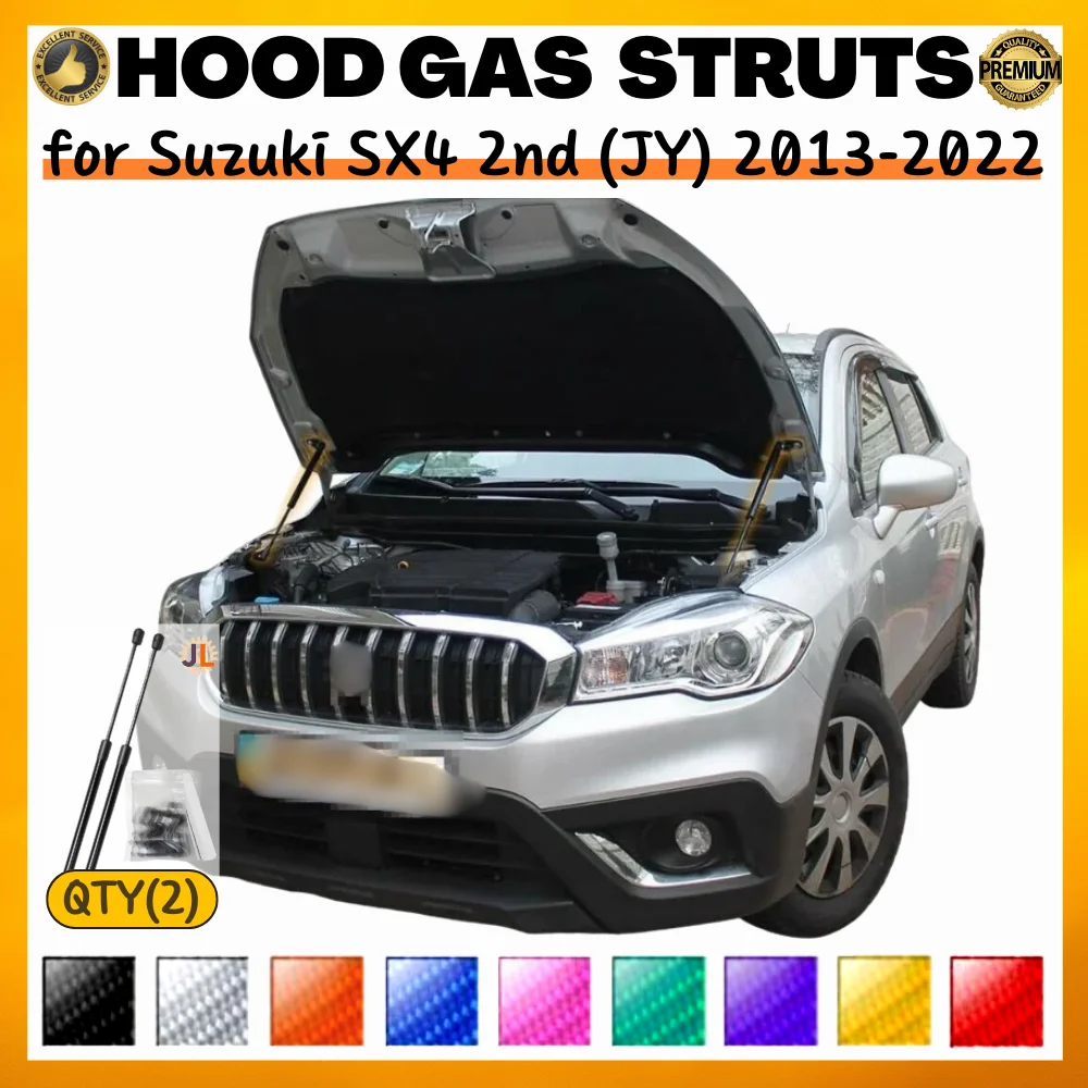 Amortiguadores de capó Suzuki SX4 II (JY) 2013-2022