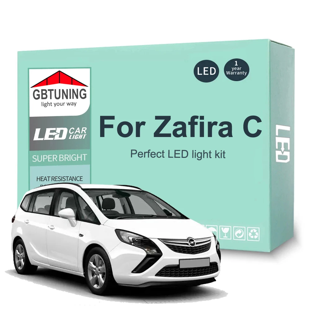 Kit bombillas LED interior Canbus Opel Zafira Tourer