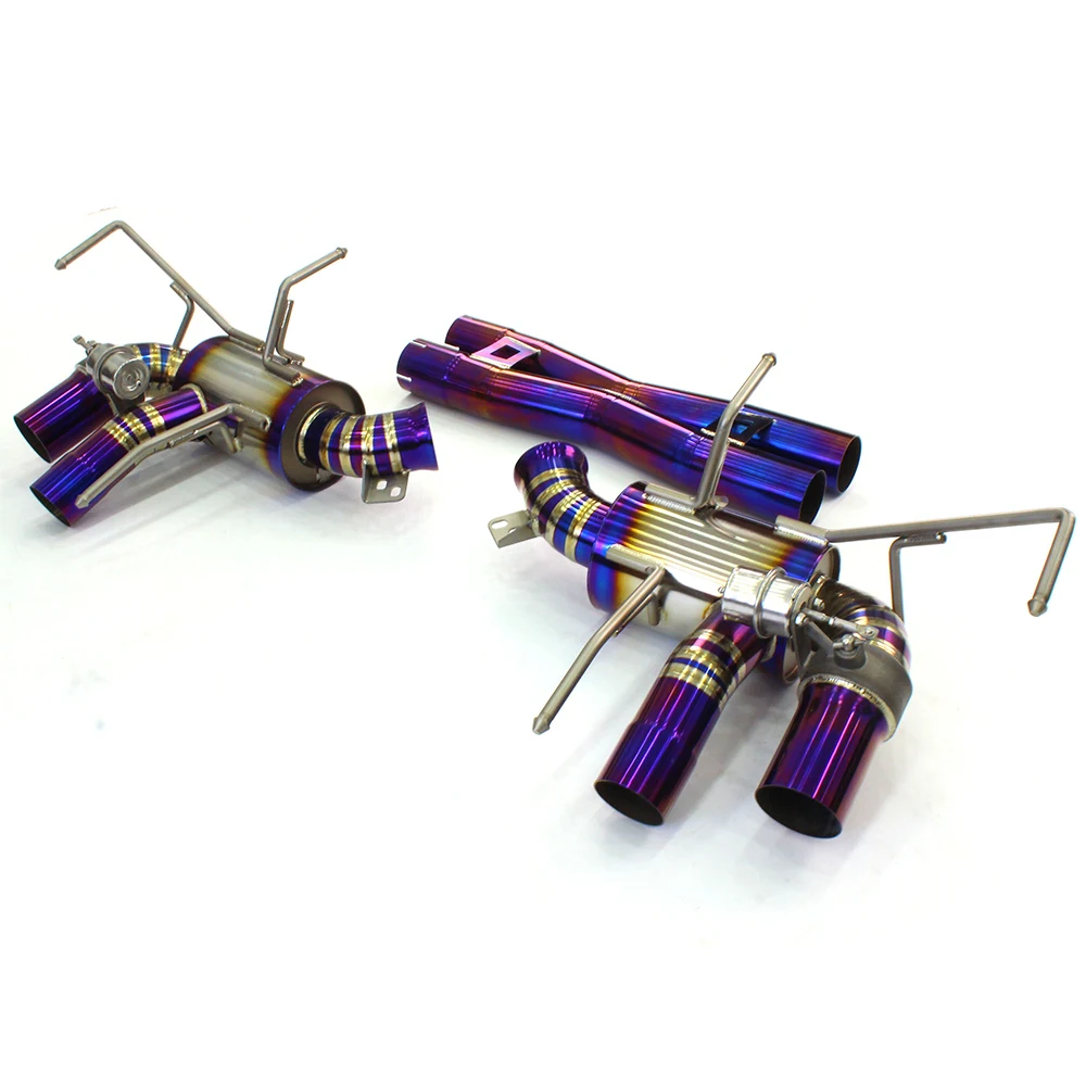 Tubo de escape Catback de aleación de titanio Deleville para Ferrari F12 Berlinetta 6,3, tubos de escape modelo de Escape de acero inoxidable - imagen 5