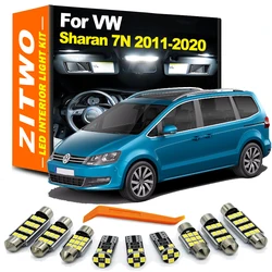 Kit de bombillas LED interiores ZITWO para VW Sharan 7N (2011-2020)