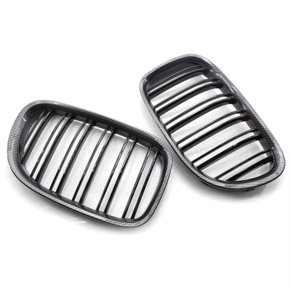 Parrillas delanteras BMW Serie 7 F01/F02 en fibra de carbono - imagen 4