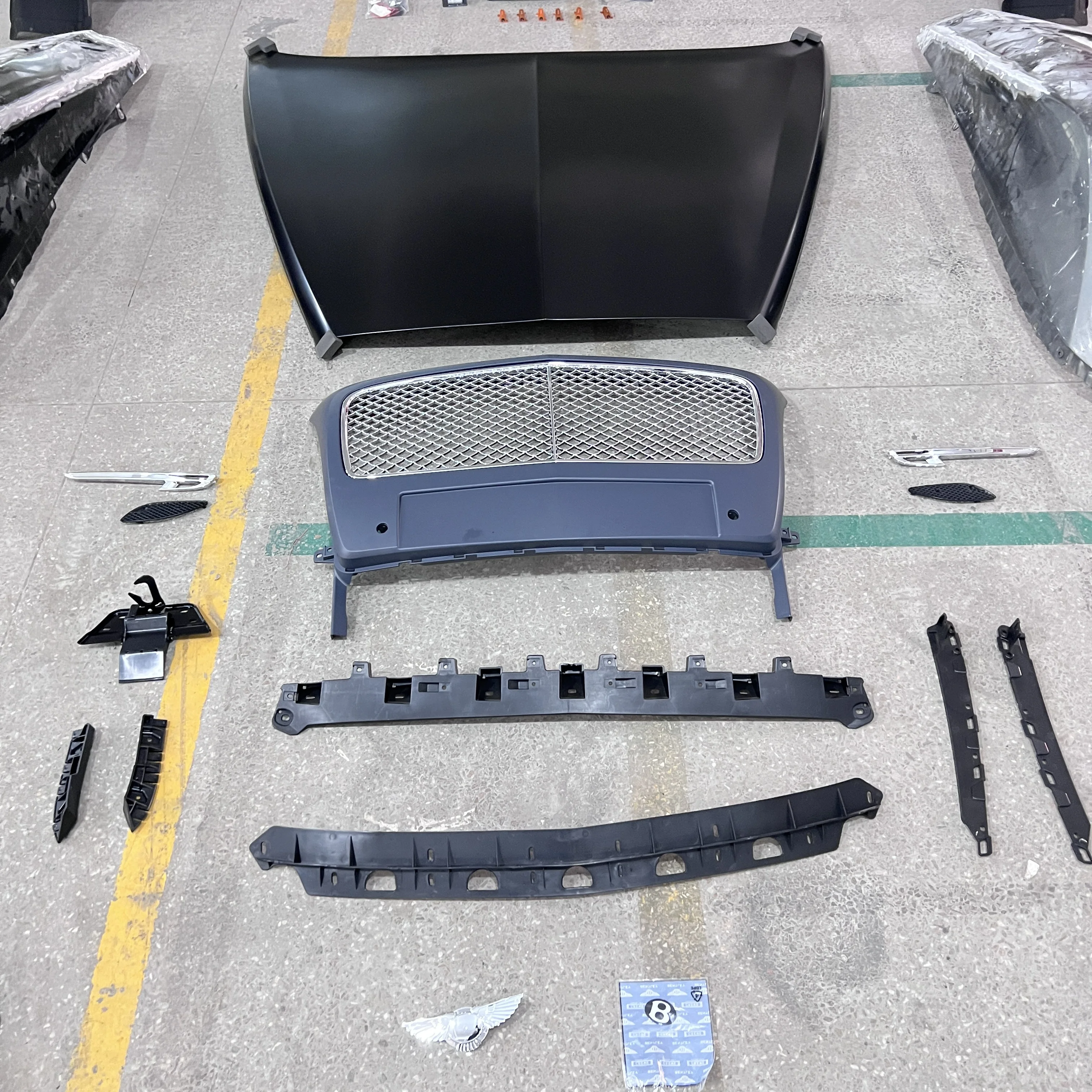 Bentley Kit parachoques delantero mejorado para Flying Spur 2005-2017 - imagen 2