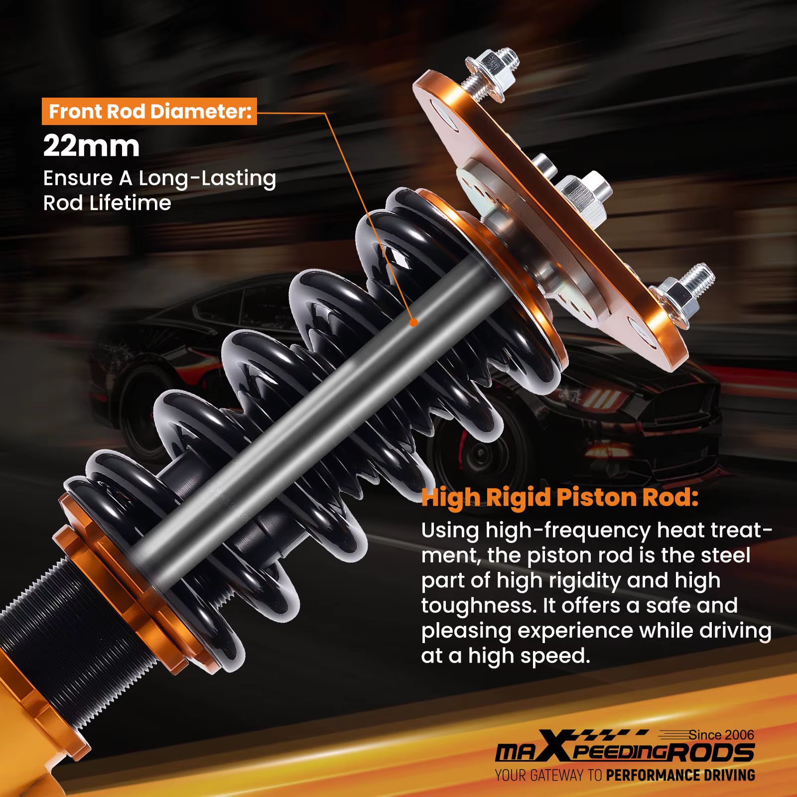 Kit de coilovers para Toyota Celica T18/T20 (1989-1999) - imagen 4