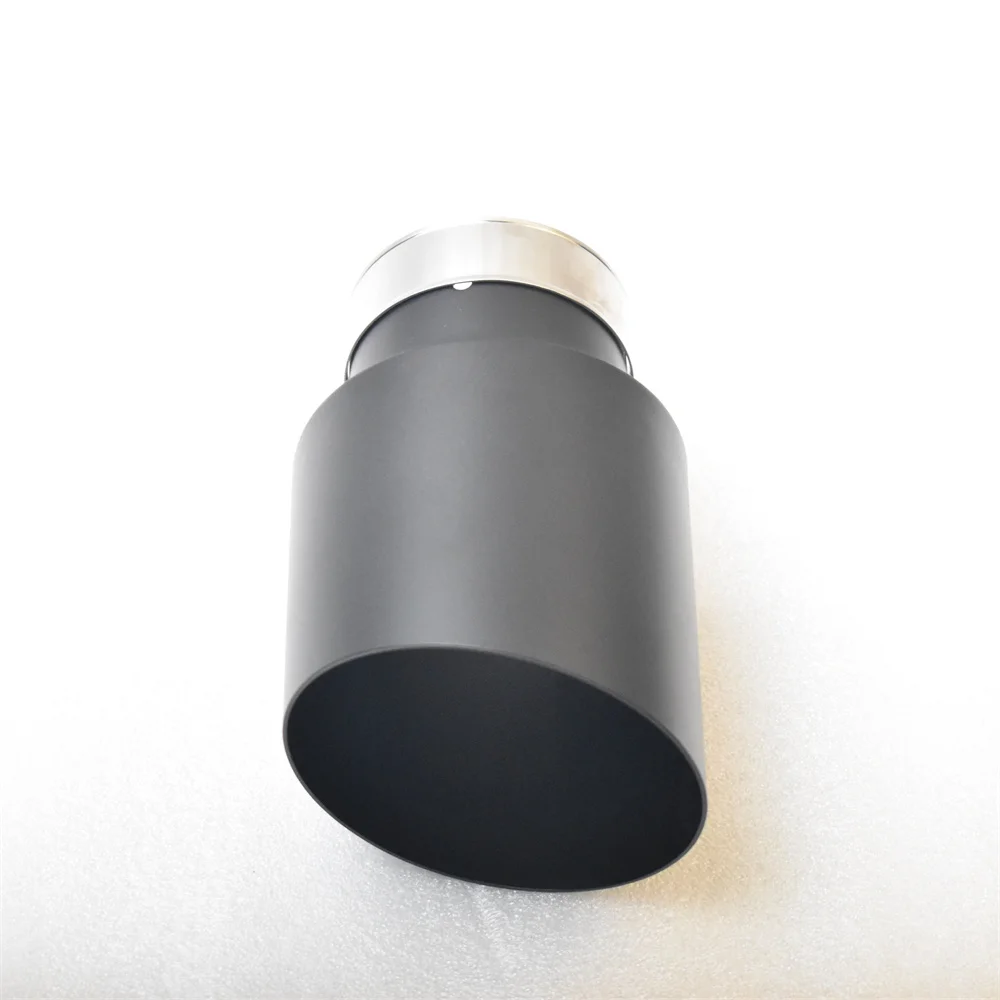 SEBRING terminal de escape universal de acero inoxidable negro mate para Golf - imagen 4
