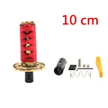 10CM Red with Black