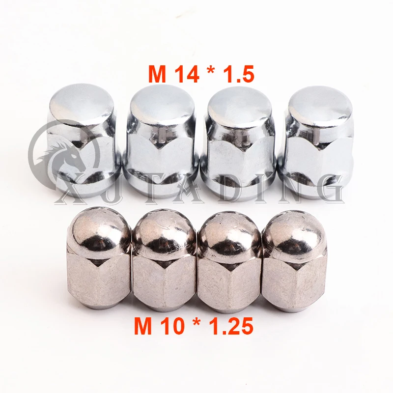 Tuercas cromadas para cubo de rueda
