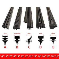 Recambio de goma para limpiaparabrisas universal de coche