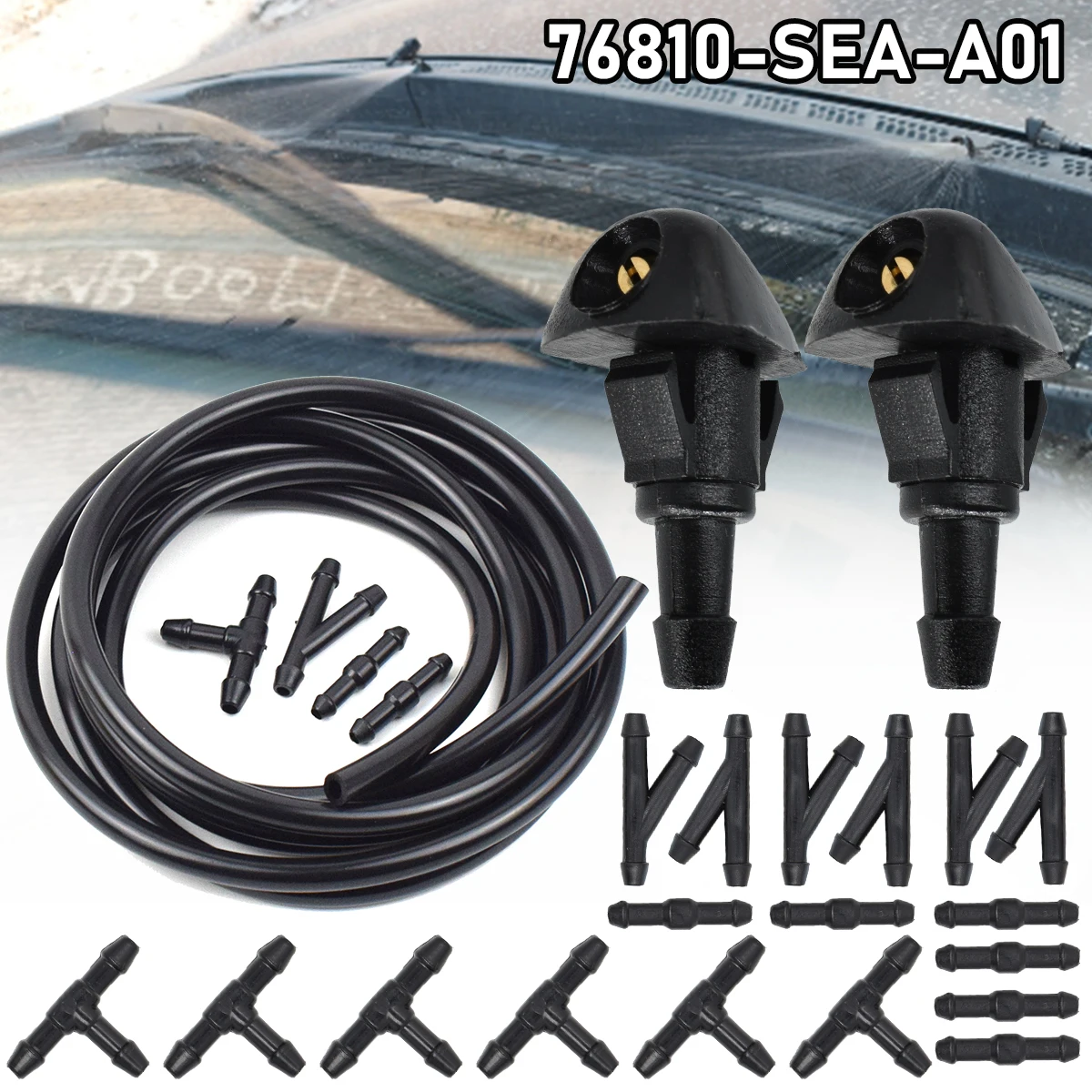 Boquilla de lavado frontal para Honda Accord Civic 6/7