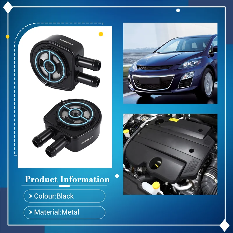1S7G-6A642-AD Enfriador de aceite para Mazda 6 y CX-7 - imagen 3