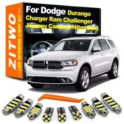 ZITWO Kit iluminación interior LED para Dodge Durango y Grand Caravan