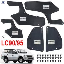 Protectores salpicaduras goma Toyota Land Cruiser Prado J90 J95