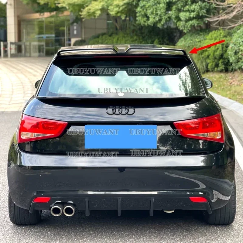 Kit alerón trasero techo fibra de carbono Audi A1 R18 2010-2014 - imagen 5