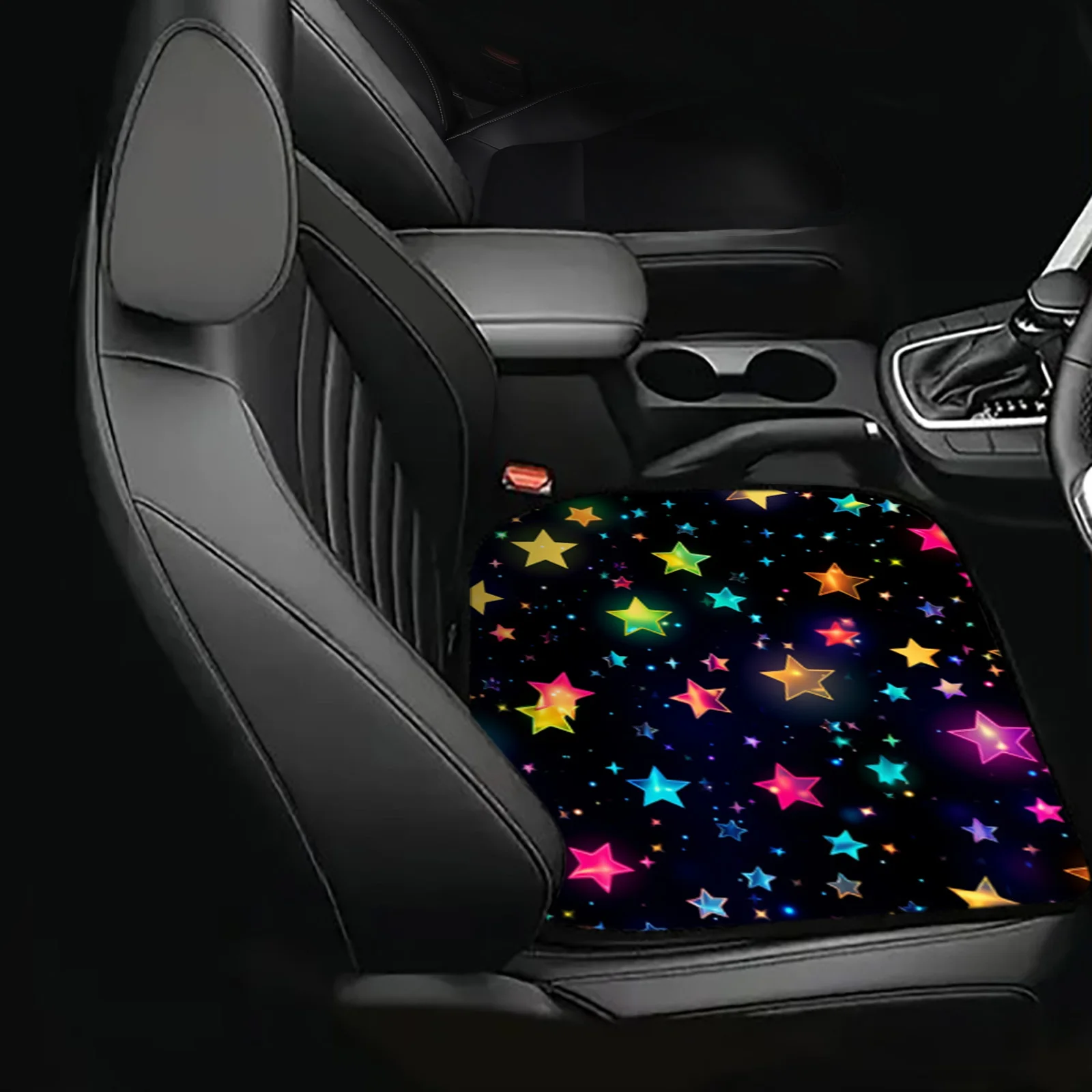 Cojín antideslizante protector asiento coche – Diseño estrellas universal - imagen 4