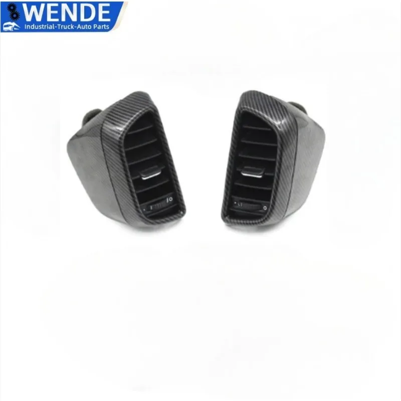 Delantero/trasero/1 juego de fibra de carbono - Conjunto de ventilación de aire para automóvil estilo 7P 5819703   7P 5819704   Para Porsche Cayenne 2011-2017 - imagen 5