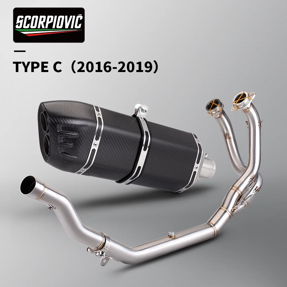 Compatibilidad y montaje del escape completo SCORPIOVIC
