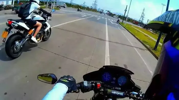 Espejo retrovisor de aluminio para moto y scooter modificado - imagen 5
