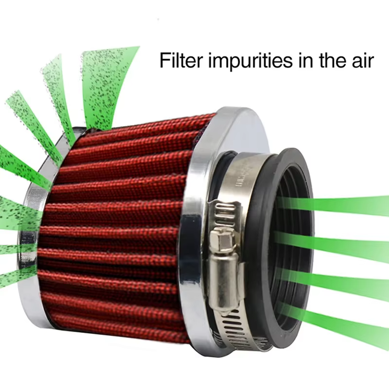 Filtro de aire deportivo universal de alto flujo para moto 42-60 mm - imagen 4