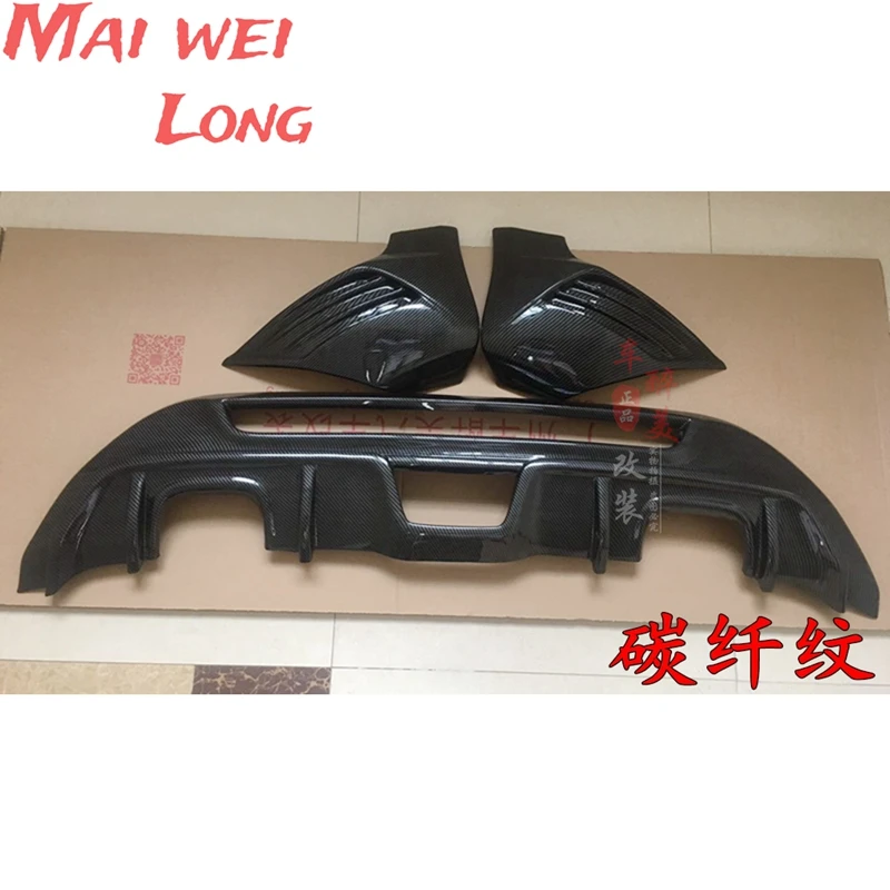 Labio difusor trasero ST ABS mate Ford Fiesta MK7 2008-2013 alerón - imagen 5