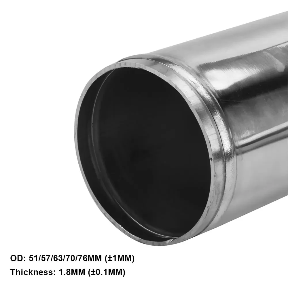 Tubo admisión turbo aluminio 500mm ø50-76mm tuning - imagen 5