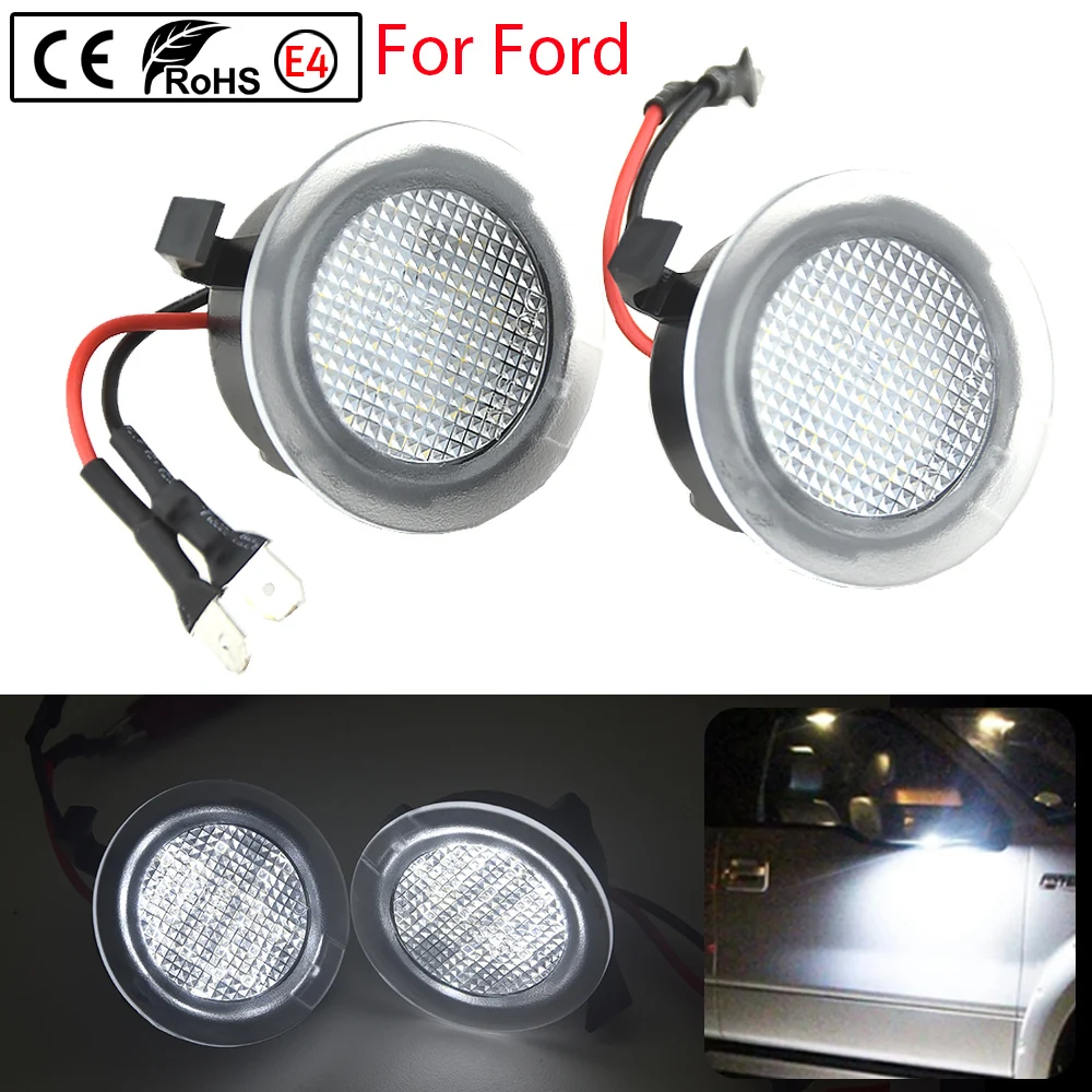 Luces LED de charco Ford Police Interceptor 2013-2019 luz bienvenida