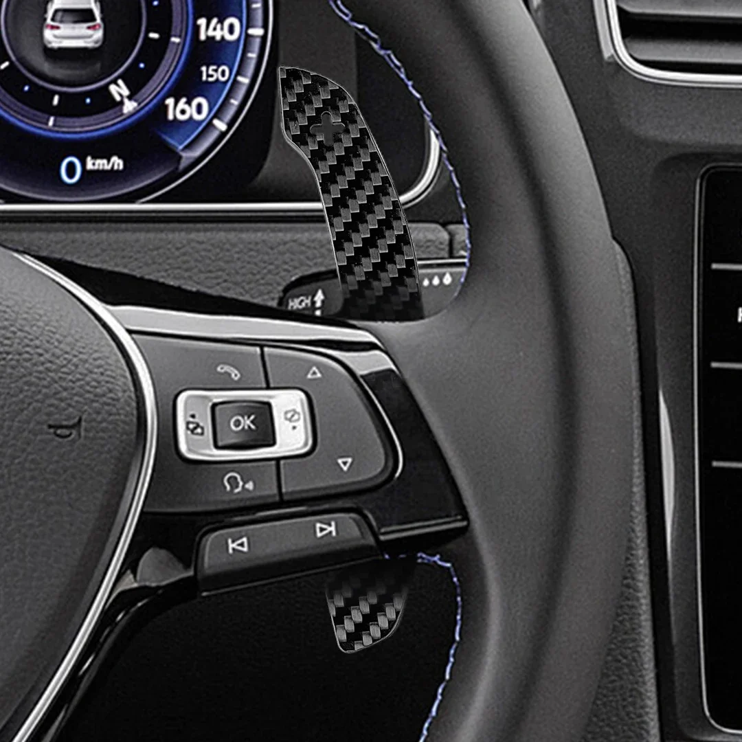 TDD Paletas magnéticas fibra carbono VW Golf R MK7/7.5 Scirocco
