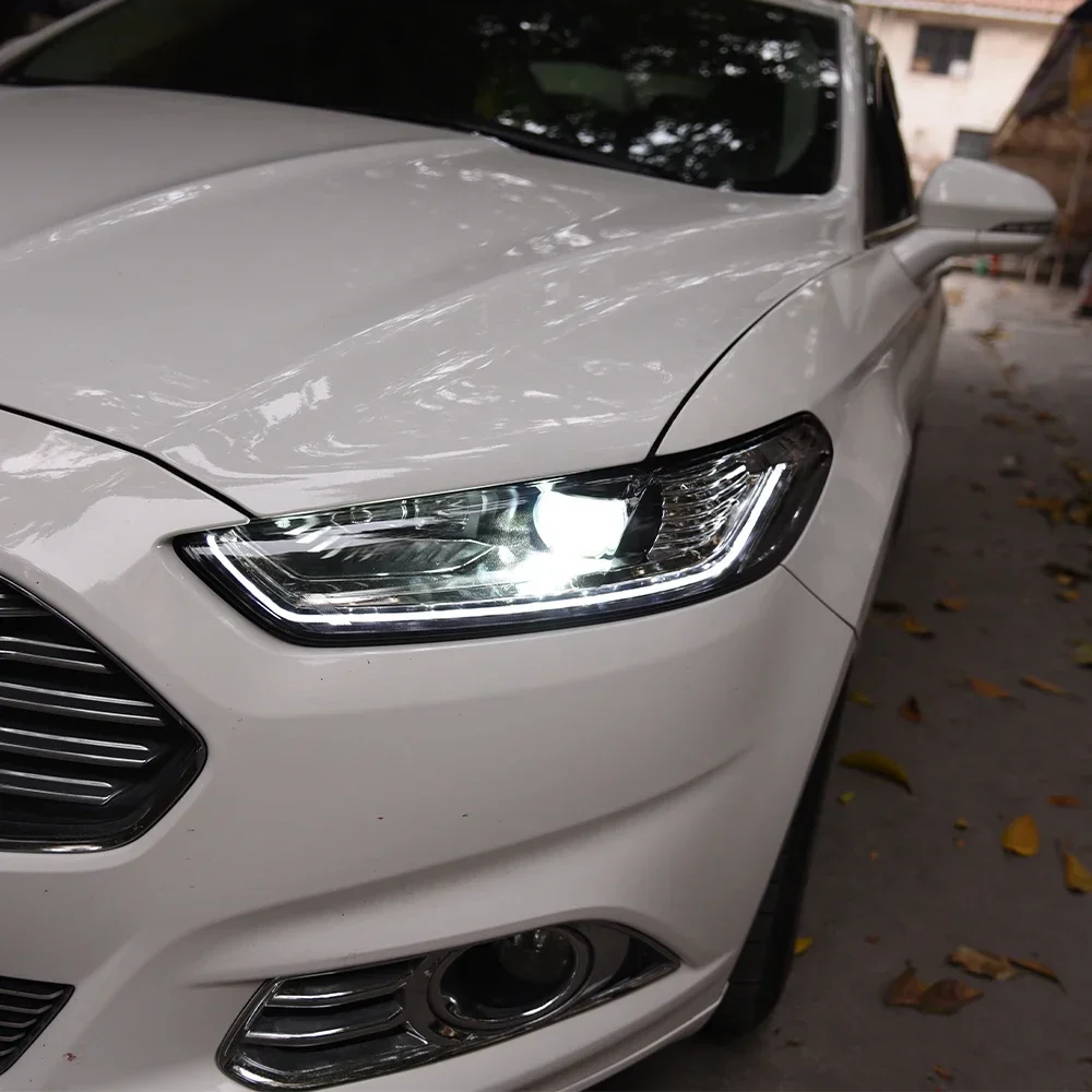 Faros delanteros LED para Ford Mondeo/Fusion 2013-2016 - imagen 2