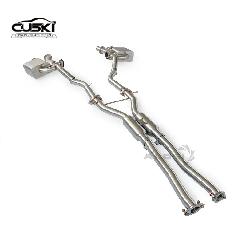 Escape de retroceso controlado por válvula adecuado para Kia Stinger GT 3.3tt 2018-2023 accesorios de escape de acero inoxidable sistema de escape - imagen 2