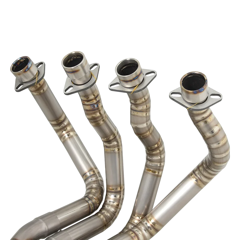 Slip-on escape Honda CBR600RR F5 2013-2023 titanio con tubo enlace - imagen 4