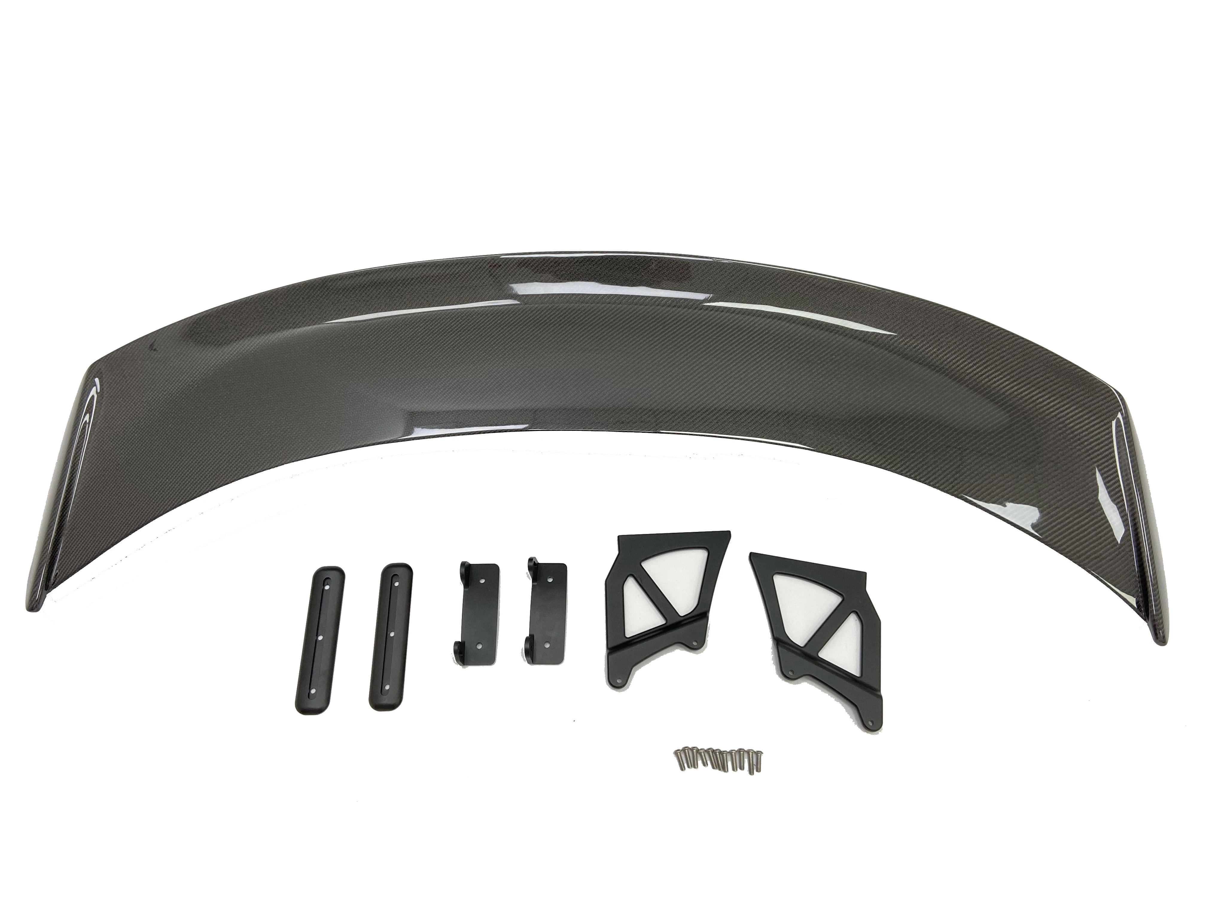 Alerón trasero GT4 de carbono para Porsche Cayman 981 y 718 Boxster - imagen 5