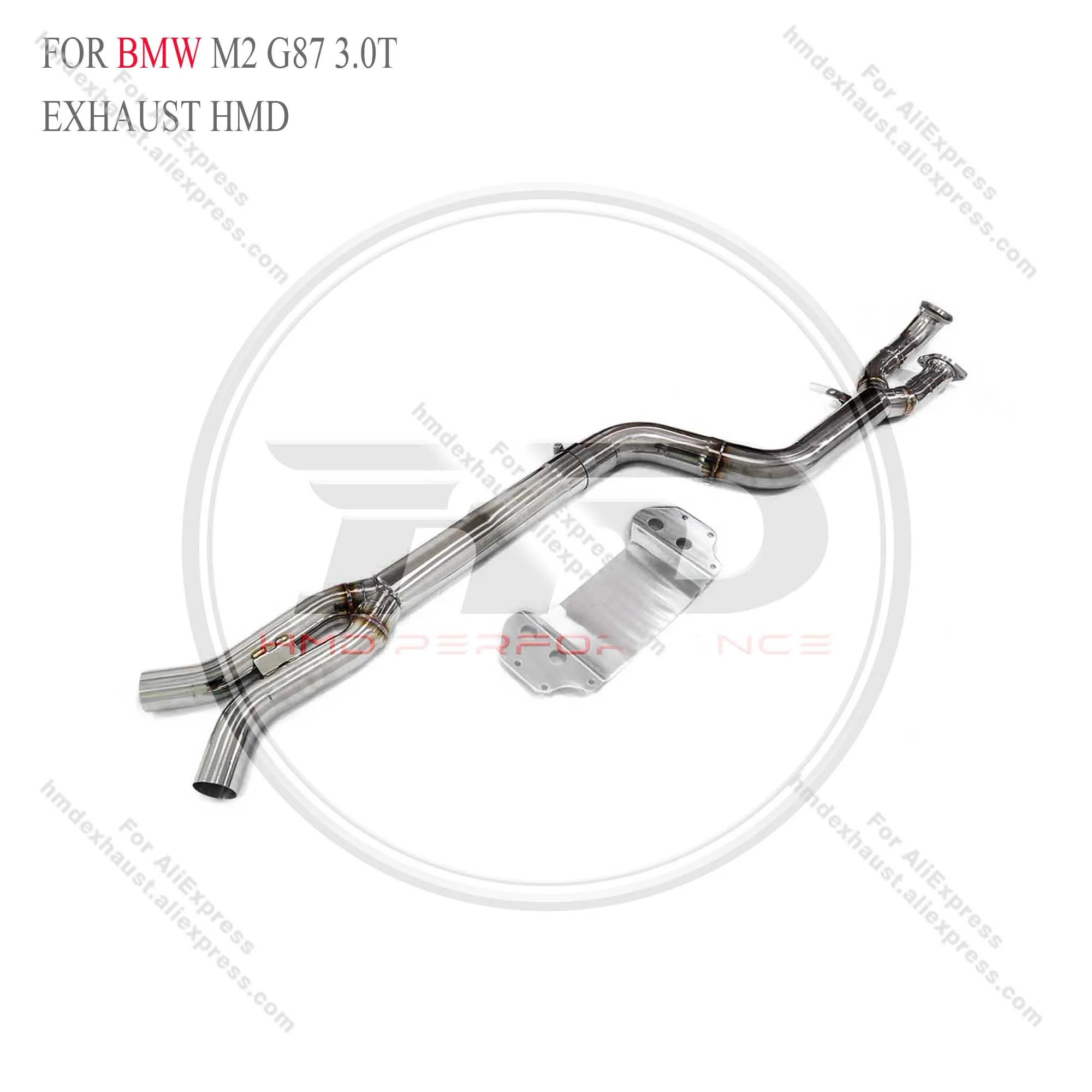 Escape deportivo HMD con resonador y deflector – BMW M2 G87 3.0 - imagen 2