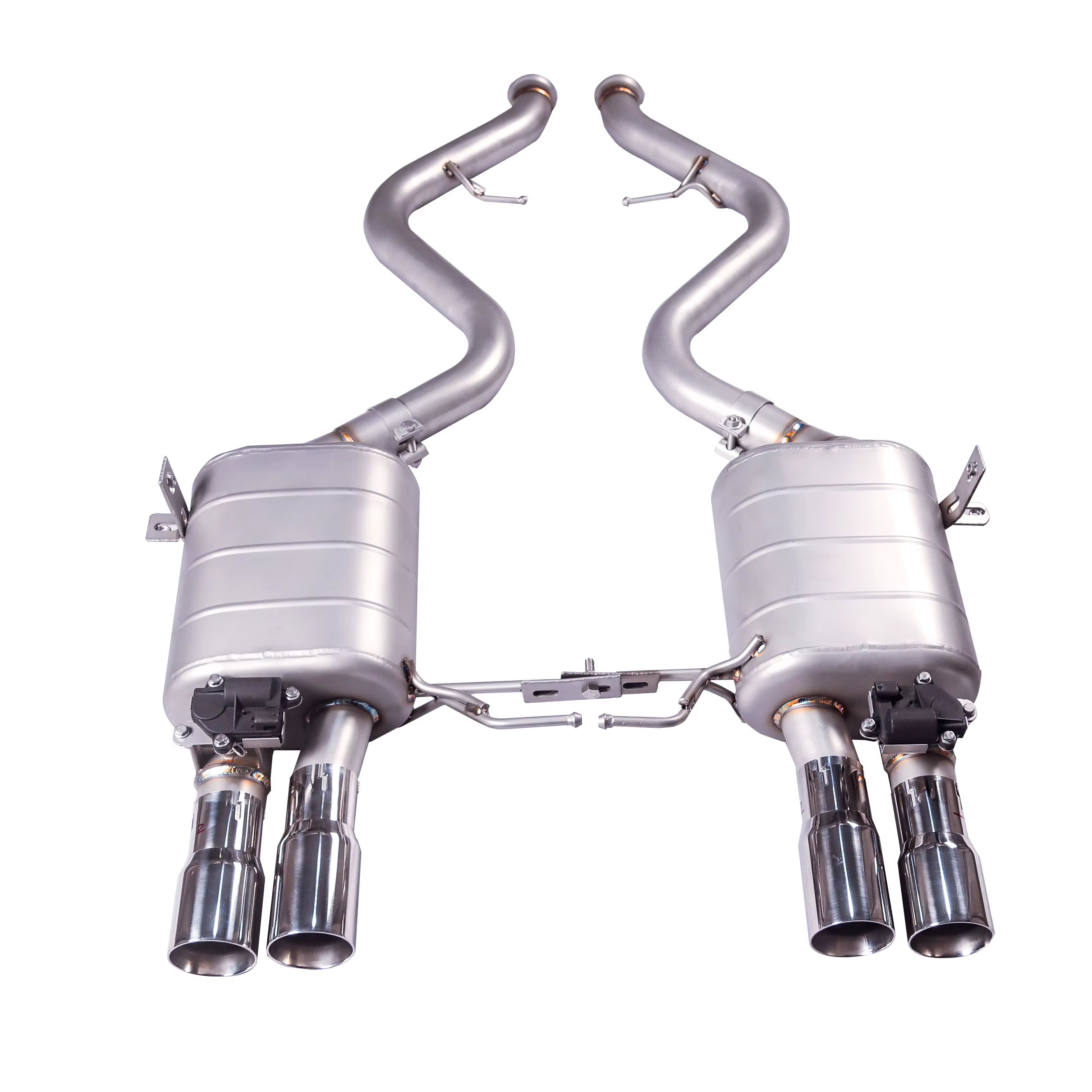 Escape GFC de acero inoxidable con válvula para BMW M3/M4 E90/E92/E93 - imagen 4