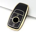 2 button black cover