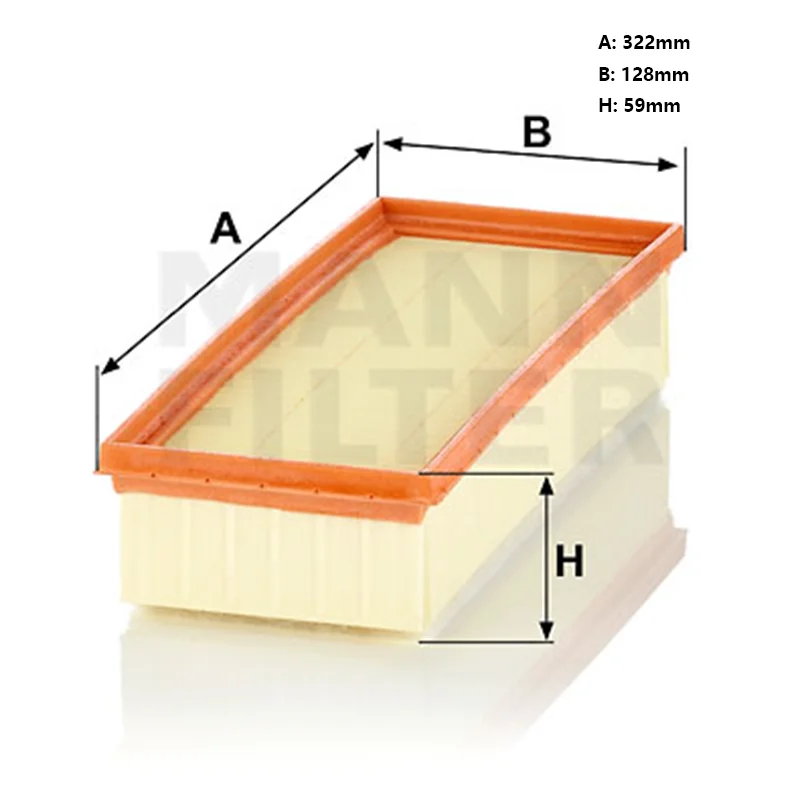 MANNFILTER C32130 Filtro de aire para Audi A4/A5/Q5 - imagen 2